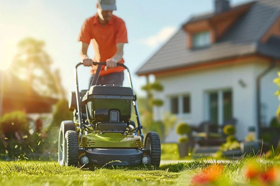 battery cordless lawn mower