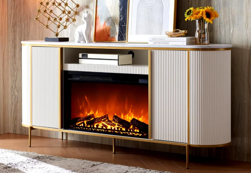 portable electric fireplace