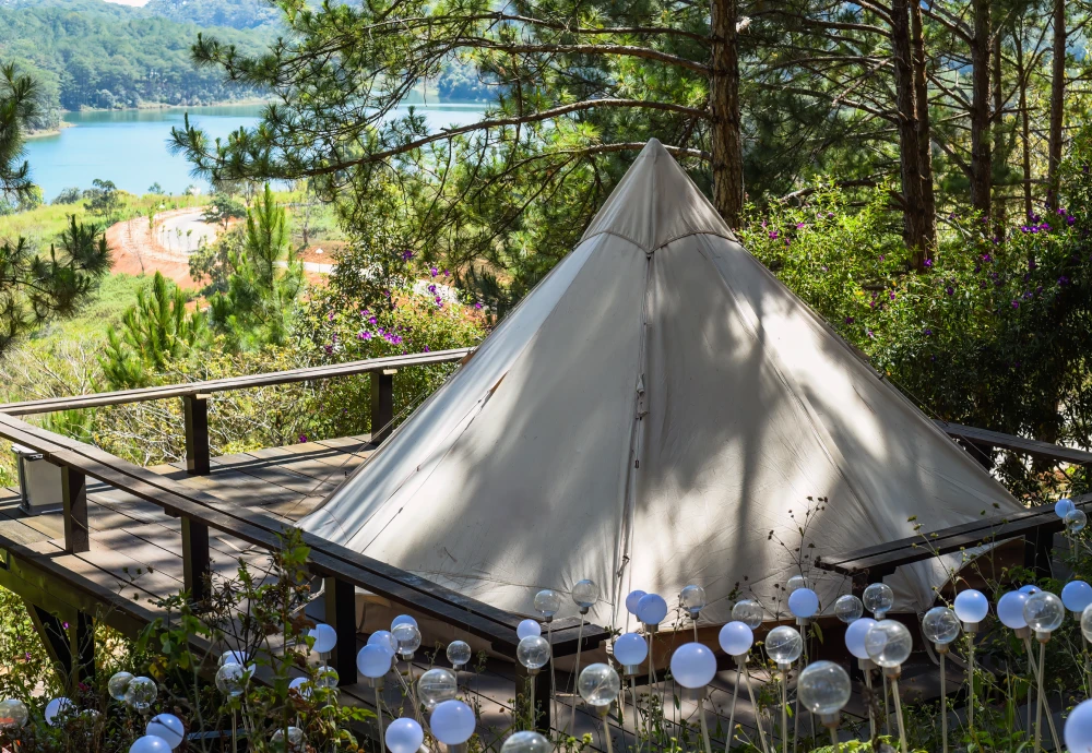 glamping teepee