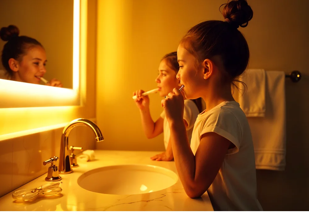 vanity mirror with light