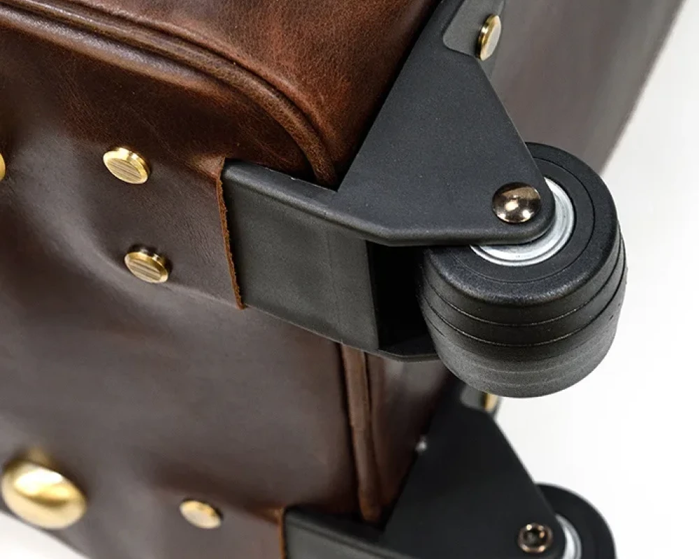 two wheeled luggage